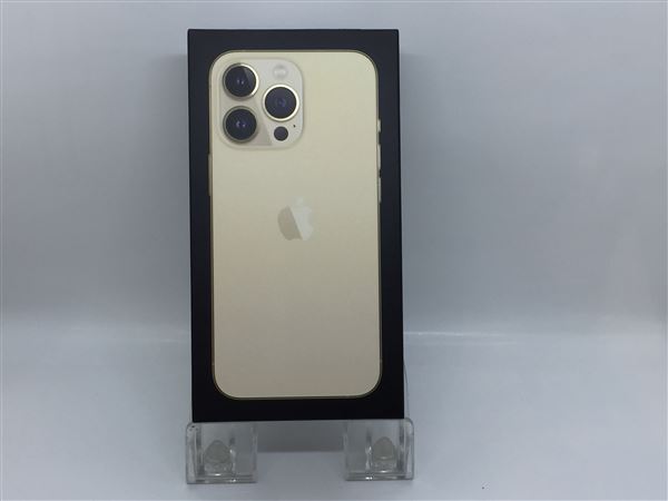 【中古】【安心保証】 iPhone13 Pro[128GB] SIMフリー ゴールド
