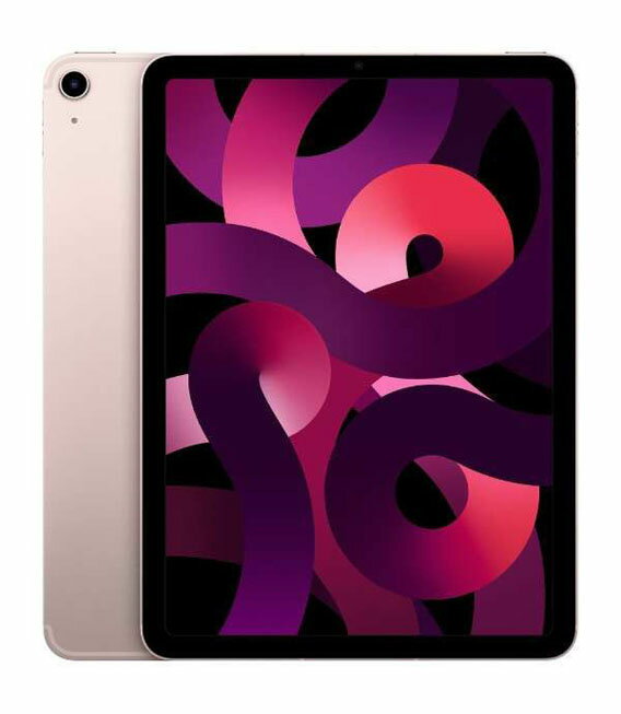【中古】【安心保証】 iPad Air 10.9インチ 第5世代[64GB] セルラー au ピンク