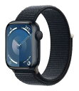 【中古】【安心保証】 Series9[41mm GPS]アルミニウム ミッドナイト Apple Watch MR8Y3J