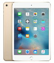 【中古】【安心保証】 iPadmini 7.9インチ 第4世代[32GB] セルラー SIMフリー ゴールド