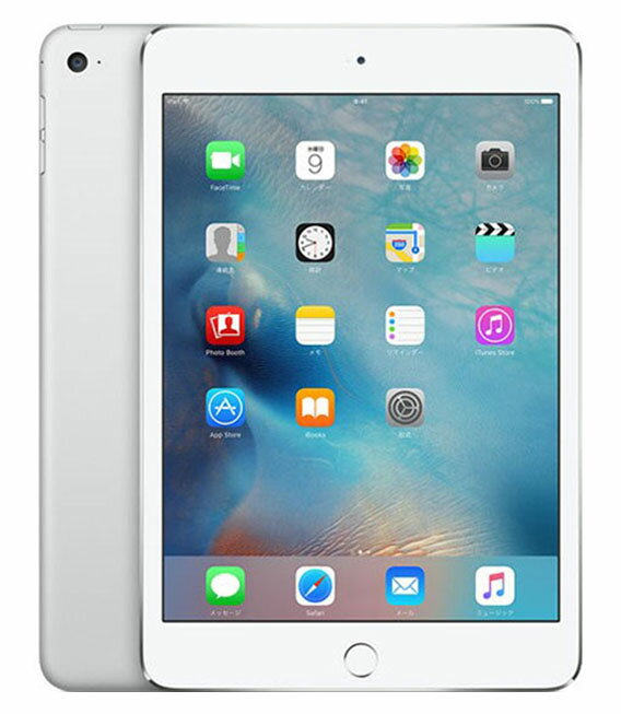【中古】【安心保証】 iPadmini 7.9インチ 第4世代[32GB] セルラー SIMフリー シルバー