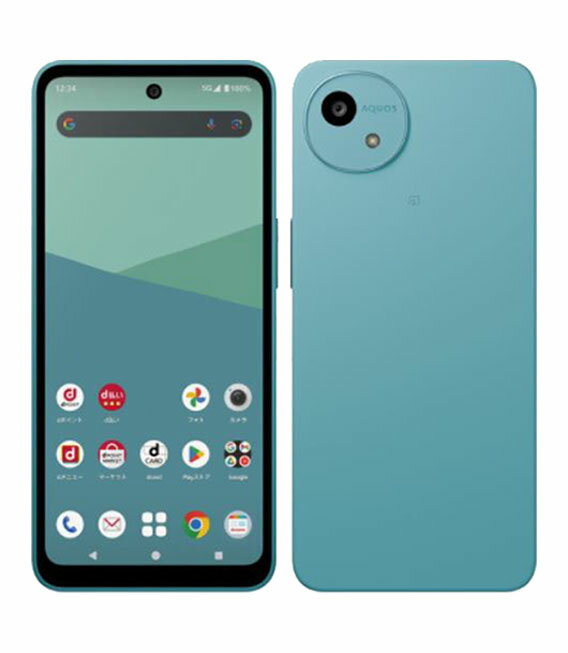 【中古】【安心保証】 AQUOS wish5 SH-52F[64GB] docomo ワカバ