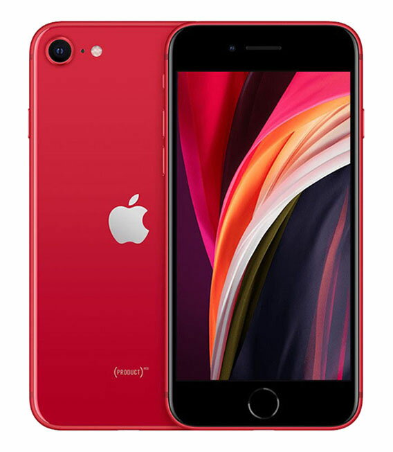 【中古】【安心保証】 iPhoneSE 第2世代[64GB] SIMフリー MX9U2J レッド