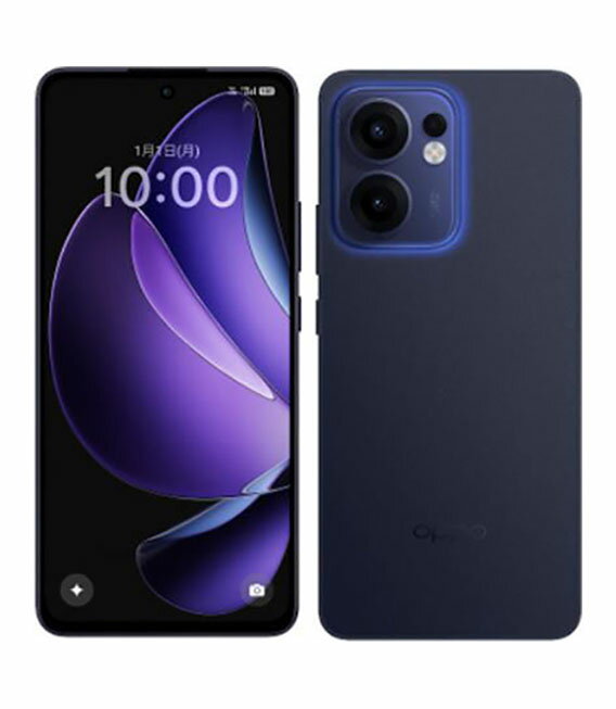 【中古】【安心保証】 OPPO Reno13 A A501OP[128GB] ルミナスネイビー