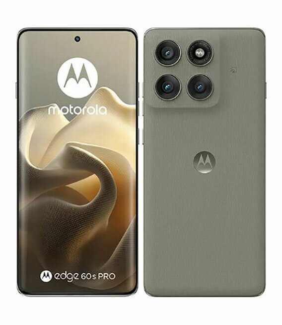 【中古】【安心保証】 motorola edge 60s pro XT2507-3[256GB] SoftBank シャドーグリーン