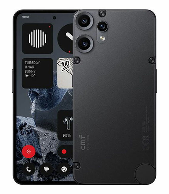 【中古】【安心保証】 CMF Phone 2 Pro A001[128GB] SIMフリー ブラック