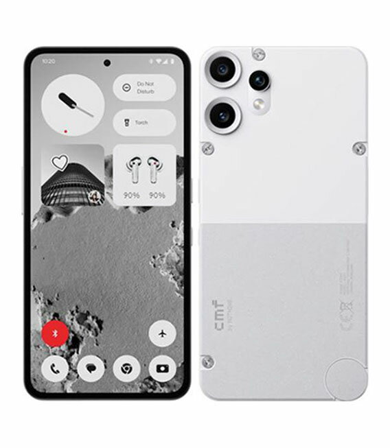 【中古】【安心保証】 CMF Phone 2 Pro A001[128GB] SIMフリー ホワイト