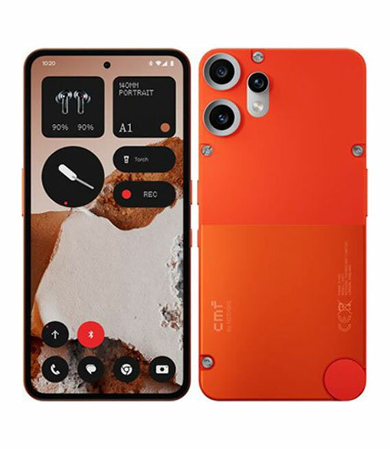 【中古】【安心保証】 CMF Phone 2 Pro A001[256GB] SIMフリー オレンジ