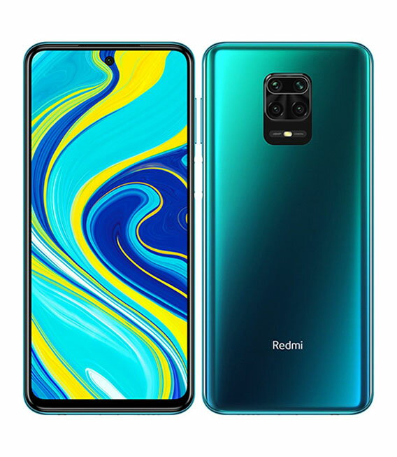 【中古】【安心保証】 Xiaomi Redmi Note 9S 64GB SIMフリー オーロラブルー