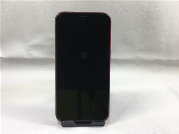 【中古】【安心保証】 iPhoneXR[128GB] SIMロック解除 docomo レッド