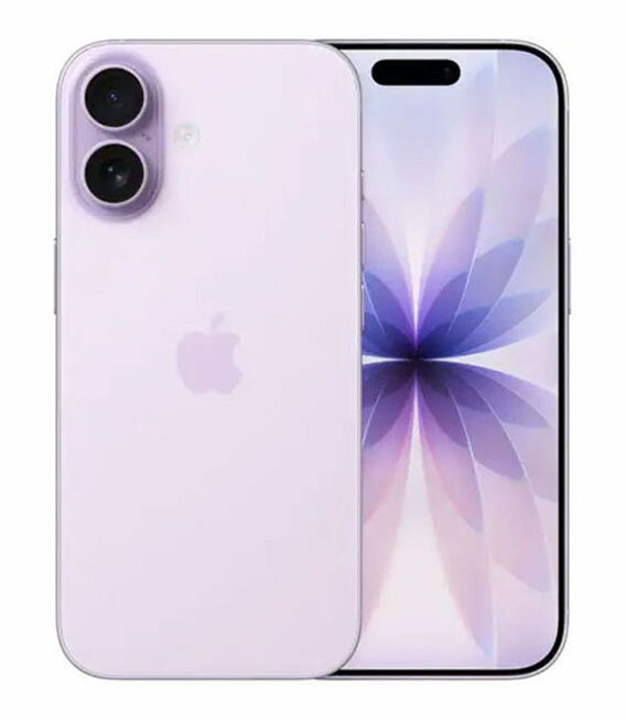【中古】【安心保証】 iPhone17[256GB] docomo ラベンダー