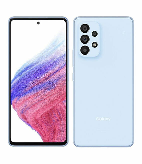 【中古】【安心保証】 Galaxy A53 5G SCG15[128GB] UQモバイル オーサムブルー