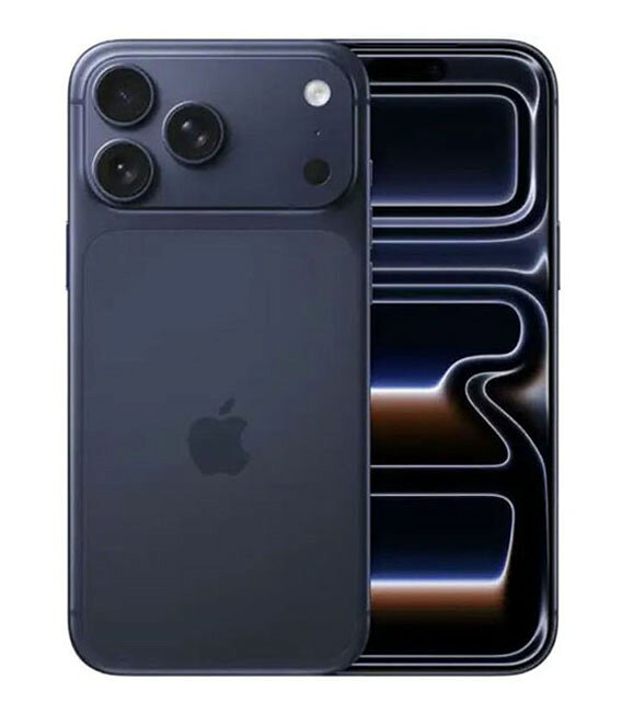 【中古】【安心保証】 iPhone17 Pro[1TB] 楽天モバイル ディープブルー