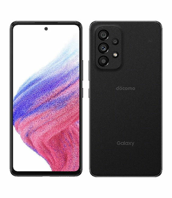 【中古】【安心保証】 Galaxy A53 5G SC-53C[128GB] docomo オーサムブラック