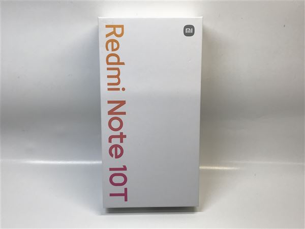 【中古】【安心保証】 Xiaomi Redmi Note 10T A101XM[64GB] SoftBank アジュールブラック