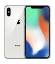 【中古】【安心保証】 iPhoneX[256GB] SoftBank MQC22J シルバー