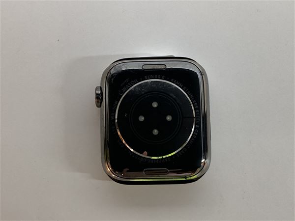 【中古】【安心保証】 バンド無 Series6[44mm/セルラー]ステンレス 各色 Apple Watch
