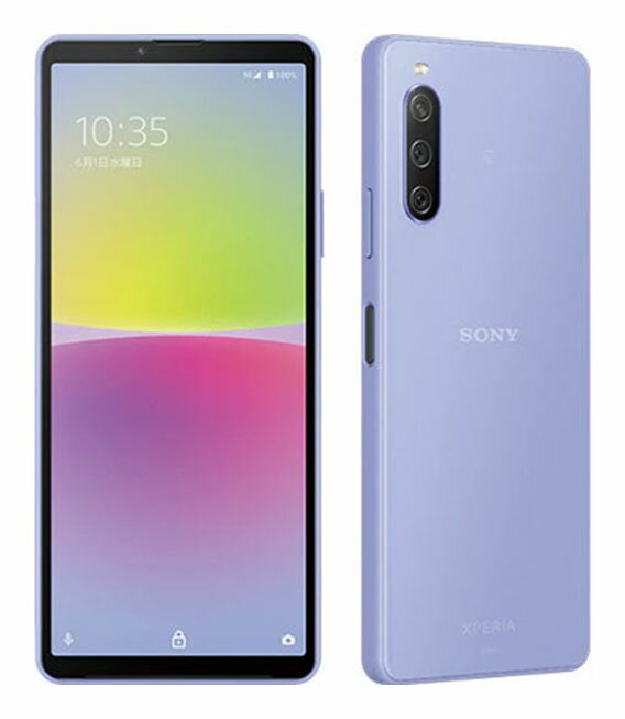  Xperia 10 IV SOG07 UQモバイル ラベンダー