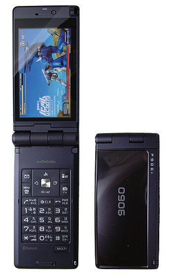 【中古】【安心保証】 docomo P906i ブラック