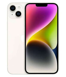 【中古】【安心保証】 iPhone14[128GB] au MPUQ3J スターライト