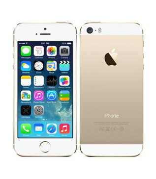 【中古】【安心保証】 iPhone5s[16GB] SoftBank FE334J ゴールド