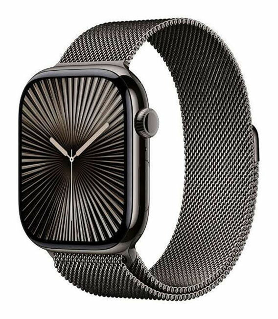 【中古】【安心保証】 Series10[46mm/セルラー]チタン スレート Apple Watch(2)