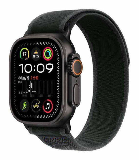 【中古】【安心保証】 Ultra2[49mm/セルラー]チタン ブラック Apple Watch