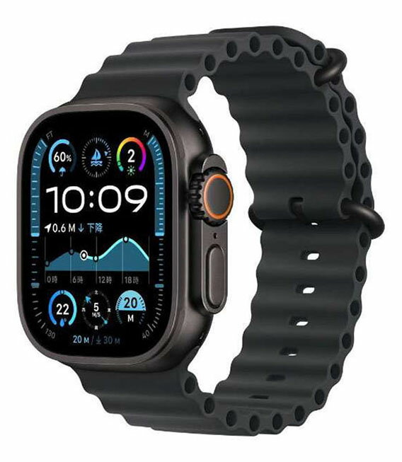 【中古】【安心保証】 Ultra2[49mm/セルラー]チタン ブラック Apple Watch