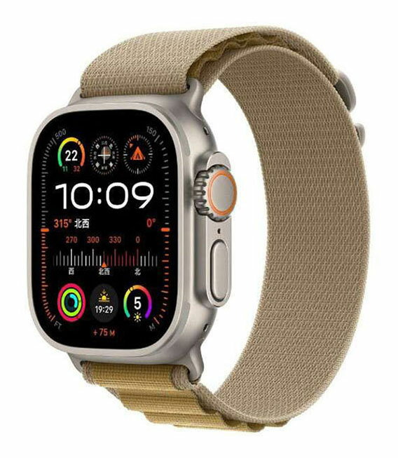 【中古】【安心保証】 Ultra2[49mm/セルラー]チタン ナチュラル Apple Watch(2)