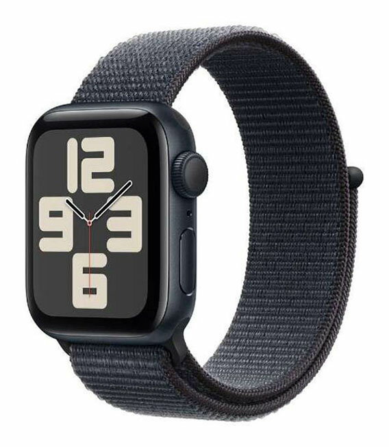 【中古】【安心保証】 SE 第2世代[40mm/GPS]アルミ ミッドナイト Apple Watch