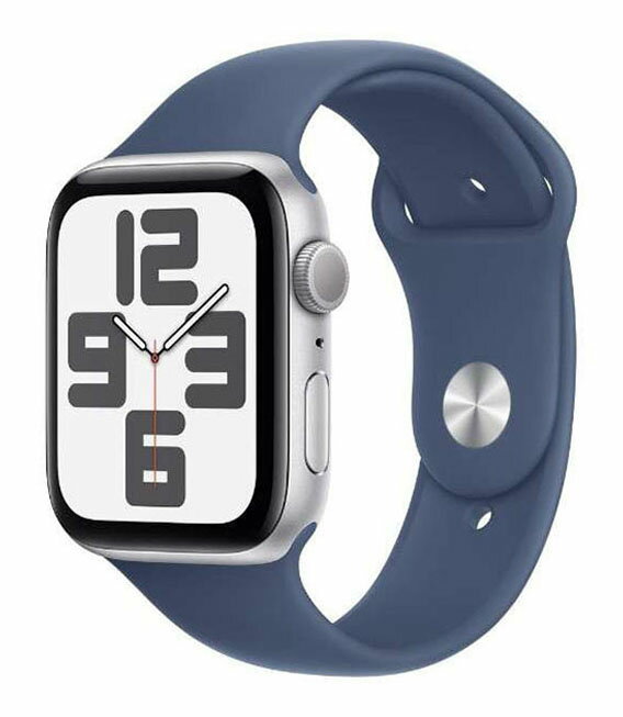 【中古】【安心保証】 SE 第2世代[44mm/GPS]アルミ シルバー Apple Watch