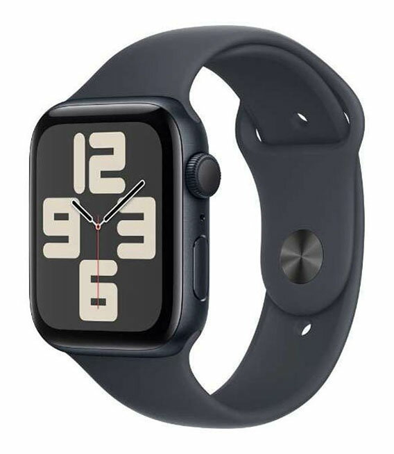 【中古】【安心保証】 SE 第2世代[44mm/GPS]アルミ ミッドナイト Apple Watch