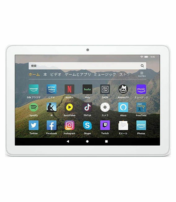 【中古】【安心保証】 Amazon Fire HD 8 第10世代 2020[32GB] Wi-Fiモデル ホワイト