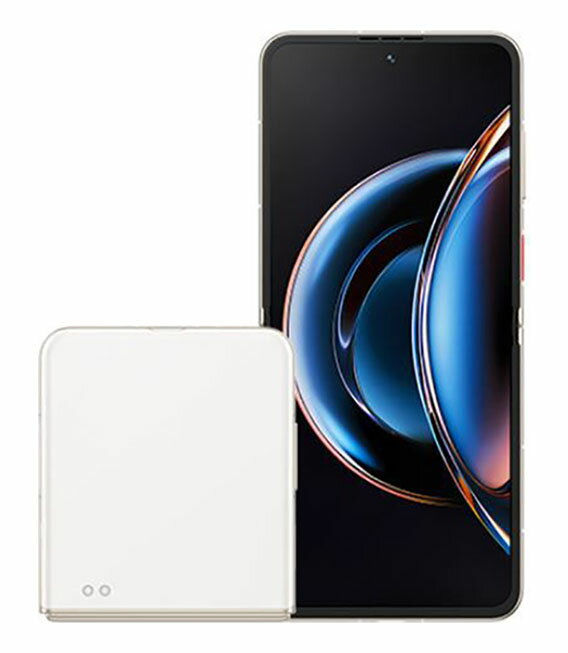 【中古】【安心保証】 nubia Flip 3 A505ZT[128GB] Y!mobile ホワイト