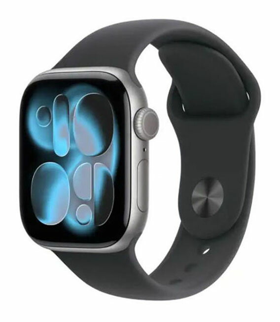 樂天商城 - 【中古】【安心保証】 Series11[42mm/セルラー]アルミ スペースグレイ Apple Watch