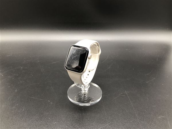 【中古】【安心保証】 SE 第2世代[40mm/GPS]アルミ スターライト Apple Watch
