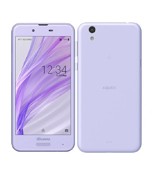 【中古】【安心保証】 AQUOS sense SH-01K 32GB docomo フロストラベンダー