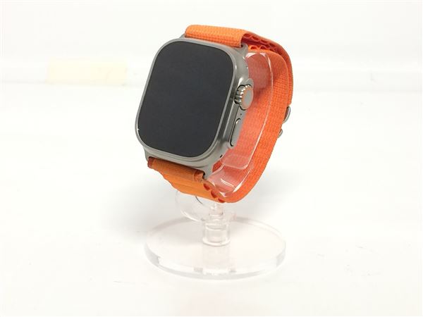【中古】【安心保証】 Ultra[49mm/セルラー]チタン チタニウム Apple Watch