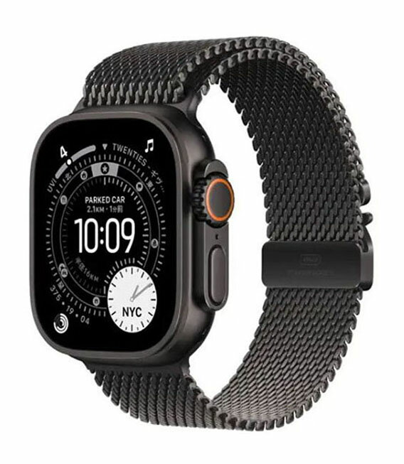 【中古】【安心保証】 Ultra3[49mm/セルラー]チタン ブラック Apple Watch