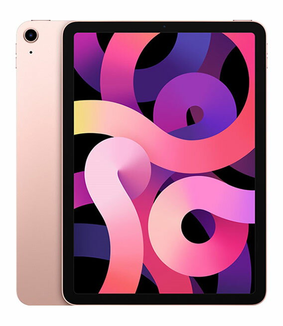 【中古】【安心保証】 iPadAir 10.9インチ 第4世代[64GB] セルラー SIMフリー ローズゴールド