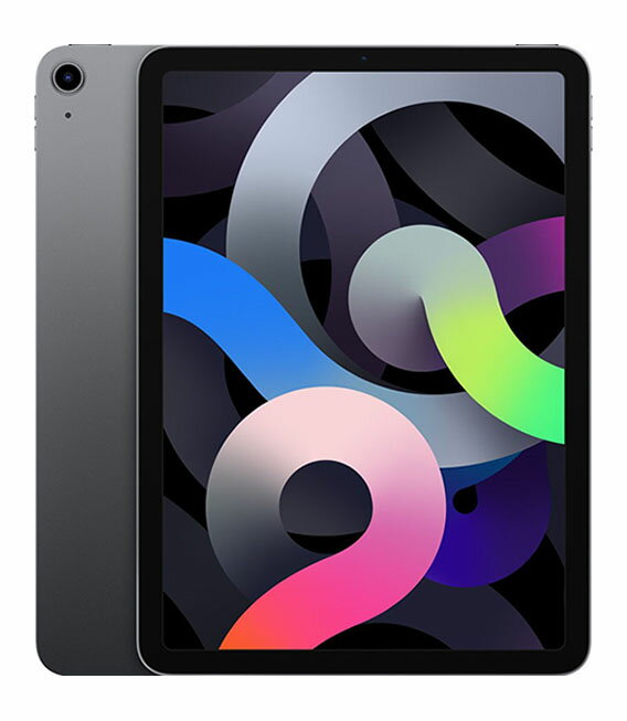 【中古】【安心保証】 iPadAir 10.9インチ 第4世代[256GB] セルラー SIMフリー スペースグレイ