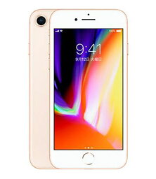 【中古】【安心保証】 iPhone8[256GB] SIMロック解除 docomo ゴールド