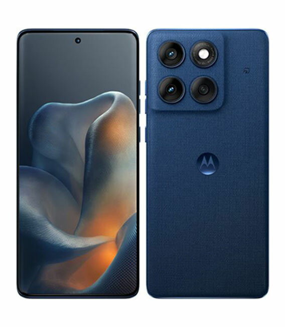  motorola edge 60 UQモバイル ジブラルタルシーネイビー