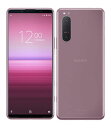 【中古】【安心保証】 Xperia 5 II SOG02[128GB] au ピンク