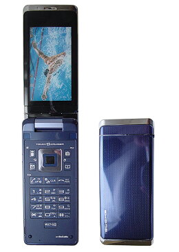 【中古】【安心保証】 docomo SH906i ブルー