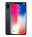 【中古】【安心保証】 iPhoneX[64GB] SIMロック解除 SoftBank スペースグレイ