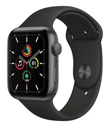 【中古】【安心保証】 SE 第1世代[44mm GPS]アルミニウム スペースグレイ Apple Watch MYDT2J