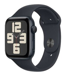 【中古】【安心保証】 SE 第2世代[44mm GPS]アルミニウム ミッドナイト Apple Watch MRE73J