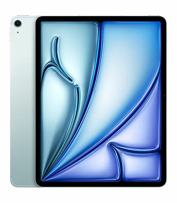 【中古】【安心保証】 iPad Air 11インチ M4[128GB] セルラー docomo ブルー