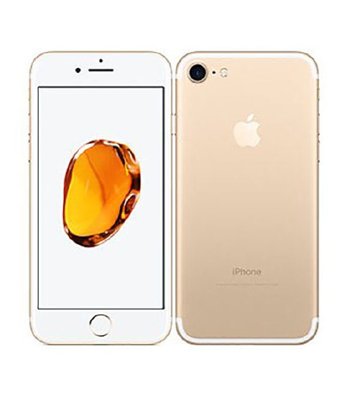 【中古】【安心保証】 iPhone7[256GB] au ゴールド